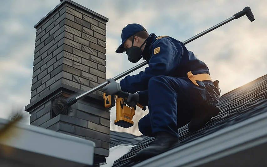 Чистка дымохода